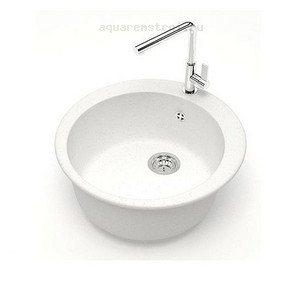 Кухонная мойка Azario Витал CS00078342 50,7x50,7 см цвет белый
