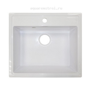 Кухонная мойка Azario Онда CS00105221 56,5x50,5 см цвет белый