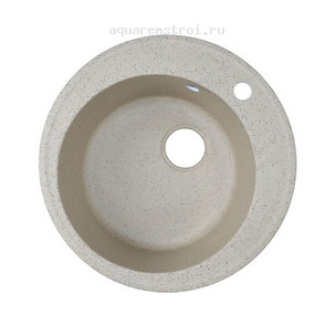 Кухонная мойка Azario Соло CS00105235 50,5x50,5 см цвет песочный