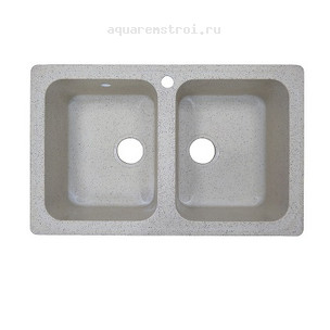 Кухонная мойка Azario Альба CS00105218 78x49 см цвет песочный