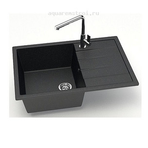 Кухонная мойка Azario Вижн CS00078339 75x50,5 см цвет черный