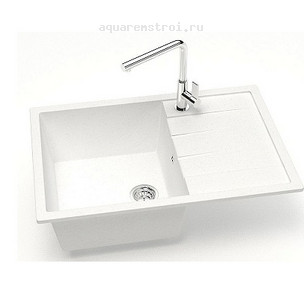 Кухонная мойка Azario Вижн CS00078336 75x50,5 см цвет белый