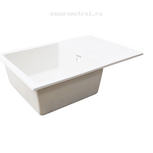 Кухонная мойка Azario Рио CS00105231 75x50,5 см цвет белый крап
