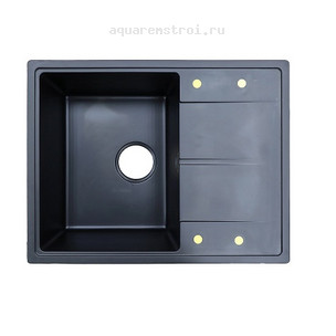 Кухонная мойка Azario Tavas CS000976724 62x48 см цвет черный