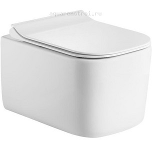 Унитаз подвесной с сиденьем микролифт Aquanet Вектор 3.0 W Tornado 384155 цвет белый