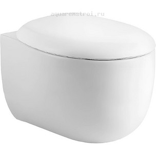 Унитаз подвесной с сиденьем микролифт Aquatek Альтаир AQ1980-00 цвет белый