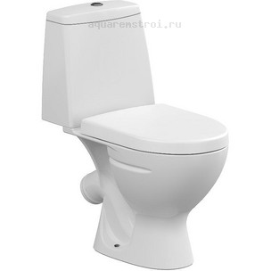 Унитаз-компакт с бачком и сиденьем микролифт Cersanit Star 031 3/6 DPL EO 63423 цвет белый