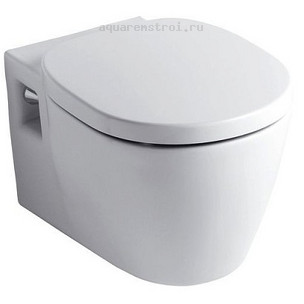 Унитаз подвесной с сиденьем микролифт Ideal Standard Connect W941102 цвет белый