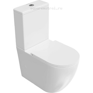 Унитаз-компакт с бачком и сиденьем микролифт Kerama Marazzi Sfera SF.wc.01 цвет белый