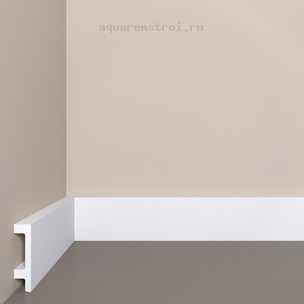 Плинтус напольный Bello Deco XPS POLYMER П15 60-15 1,5x6х200 см