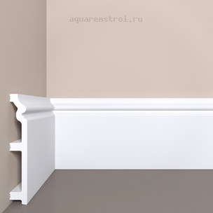 Плинтус напольный Bello Deco XPS POLYMER П9 140-22 2,2x14х200 см