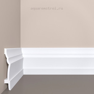 Плинтус напольный Bello Deco XPS POLYMER П19 120-18 1,8x12х200 см
