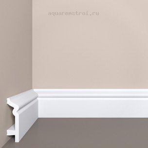 Плинтус напольный Bello Deco XPS POLYMER П2 80-22 2x8х200 см