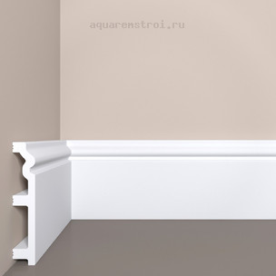 Плинтус напольный Bello Deco XPS POLYMER П5 120-22 2,2x12х200 см