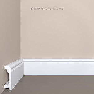 Плинтус напольный Bello Deco XPS POLYMER XPS П7 70-20 2x7х200 см