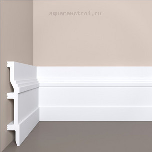 Плинтус напольный Bello Deco XPS POLYMER XPS П8 150-22 2,2x15х200 см