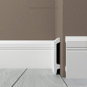 Плинтус напольный Де-Багет XPS POLYMER Н 120 2x12х200 см