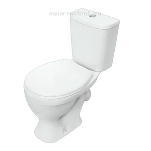 Унитаз-компакт с бачком и сиденьем микролифт Sanita WC.CC/Standart/1-P/ WHT.G/S1 цвет белый