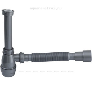 Сифон для раковины Aquanet 332449 d40/50 c накидной гайкой 5/4