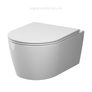Унитаз подвесной с сиденьем микролифт AM.PM Func Aquaspin C8F1900SC цвет белый