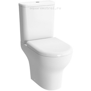 Унитаз-компакт с бачком и сиденьем Vitra Zentrum 9824B003-7219 цвет белый