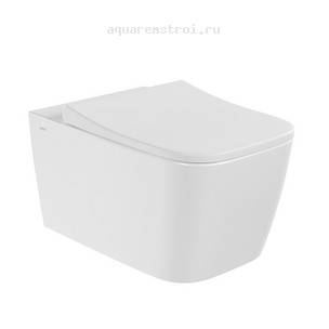 Унитаз подвесной с сиденьем микролифт Vitra Metropole Square 7906B003-6430 цвет белый