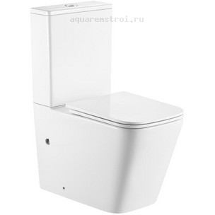 Унитаз-компакт с бачком и сиденьем Triton Corso CO-3006 Щ0000057976 цвет белый