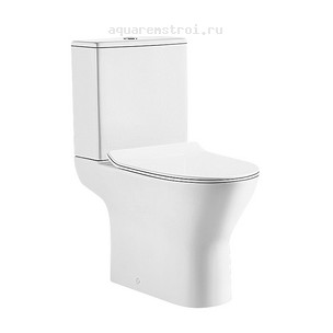 Унитаз-компакт с бачком и сиденьем Triton Astro AO-2345 Щ0000058891 цвет белый